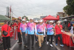ersama 58 Walikota Se-Indonesia, Dandim Faisol Izuddin Ikuti Gowes APEKSI Ke-22