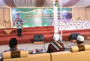 Bupati Beserta Para OPD Lamtim Hadiri Acara Haflah Khotmil Qur'an PPTQ