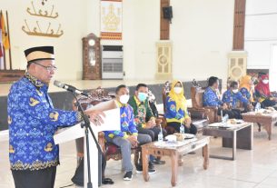 Bupati Lampung Timur Membuka Acara Rapat Kordinasi TPP