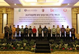 Gubernur Arinal Ajak Jajaran Forkopimda, BMPD dan FKIJK Perkuat Koordinasi dan Sinergitas dalam Pemulihan Ekonomi Daerah