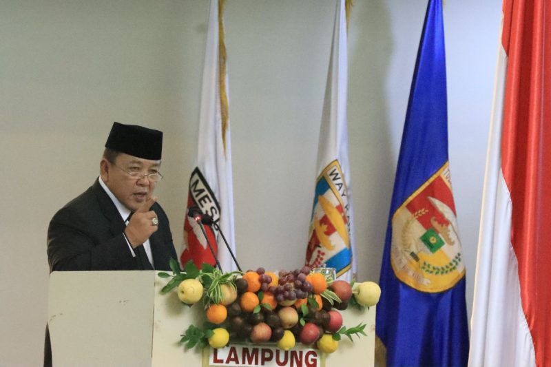 Gubernur Arinal : Penghargaan WTP Bentuk Tanggungjawab dan Hasil Kerja Keras Seluruh Pihak