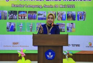 Hadiri HUT IGTKI Ke-72, Bunda PAUD Provinsi Lampung Harapkan Pendidik Tingkatkan Kompetensi dan Kualitas Mendidik Siswa Menjadi Generasi Emas