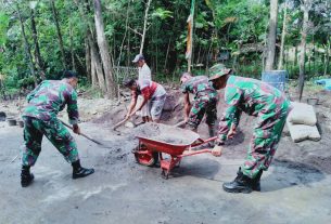 Kapten Cba Budi : Karbak Wujud Nyata Pengabdian TNI Untuk Rakyat