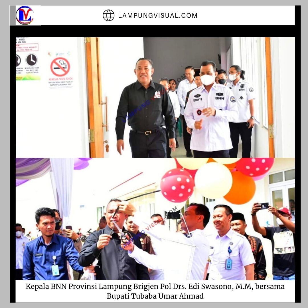 Pos Aju BNN Provinsi Lampung Berdiri di Akhir Masa Jabatan Umar Ahmad