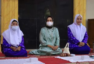 Ketua TP. PKK Provinsi Lampung, Menghadiri Tabligh Akbar Dalam Rangka Milad Wanita Islam Indonesia Ke-60
