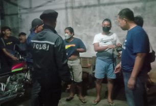 Lokasi Kegiatan Preventif Strike Oleh Tim Anti Begal Polres Tulang Bawang