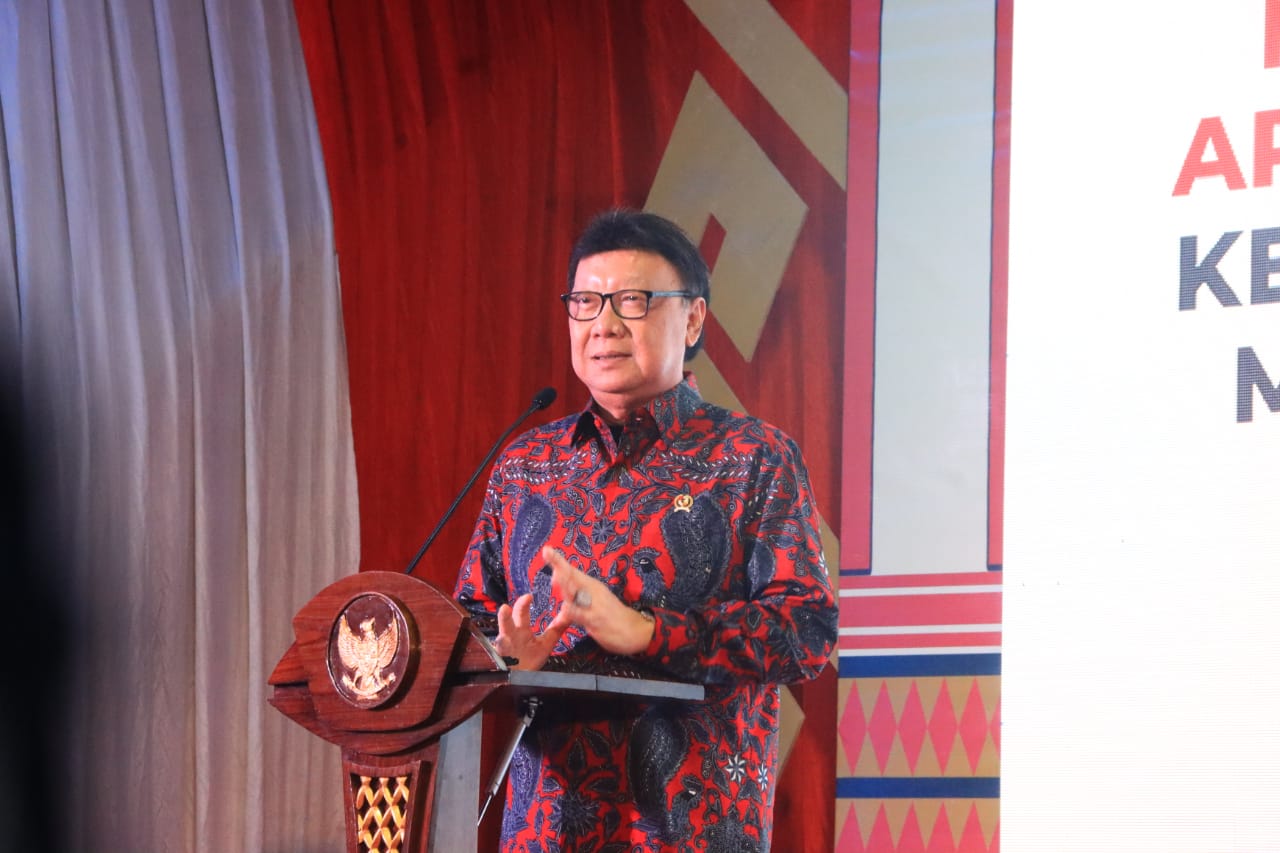 MenPANRB Buka Anniversary Sekaligus Pameran UMKM APEKSI Expo-22 di Bandar Lampung