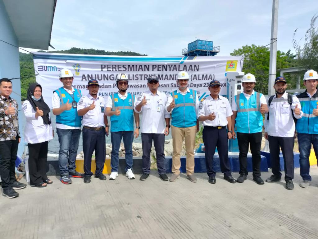 PLN Hadirkan ALMA di Pelabuhan Balong Sabang, Permudah Pelaku Usaha Kelautan Dapat Akses Listrik