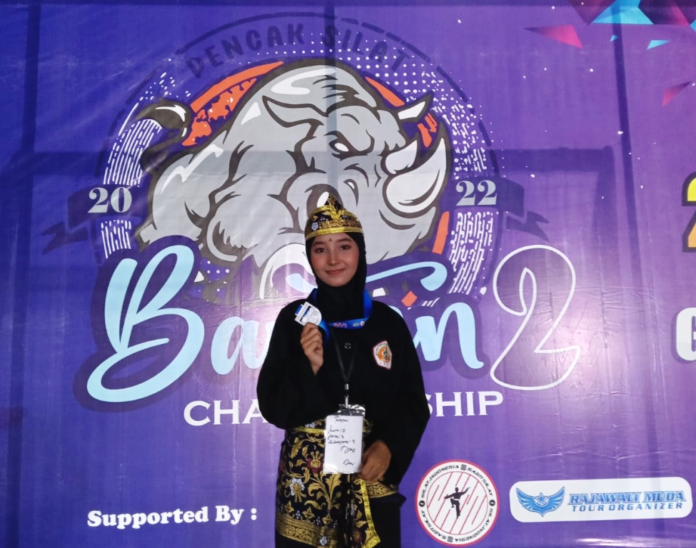 Pendekar Silat IIB Darmajaya ini Juara di Kejurnas Pencak Silat Banten Championship 2