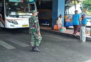 Penerapan Prokes Menyisir Terminal Tirtonadi Solo, Ini Tujuannya