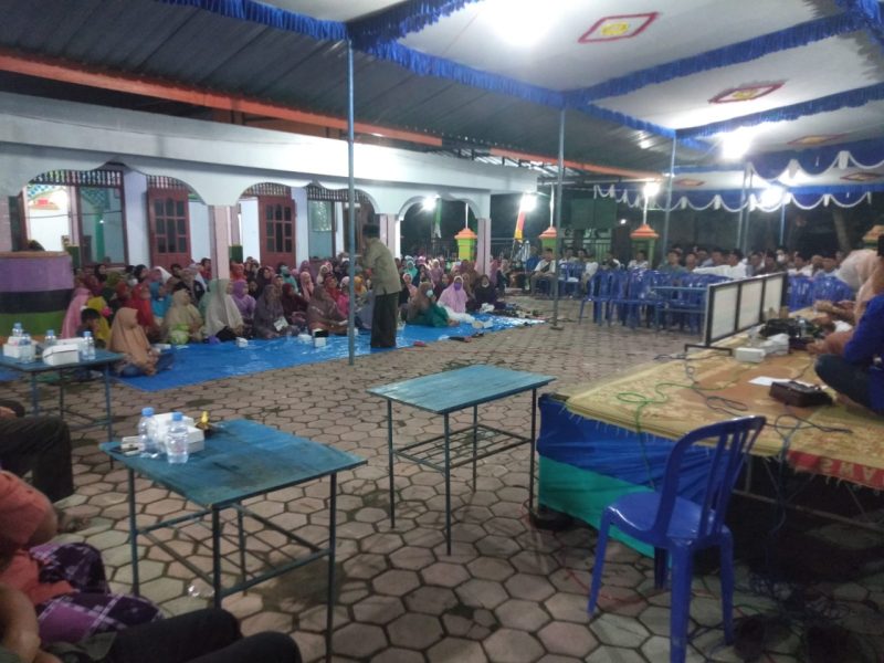 Pengajian Dalam Rangka Halal Bihalal di Desa Binaan, Begini Sambutan Babinsa Kaliwedi