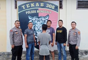 Polisi Tangkap Pelaku Curat di Kelurahan Ujung Gunung