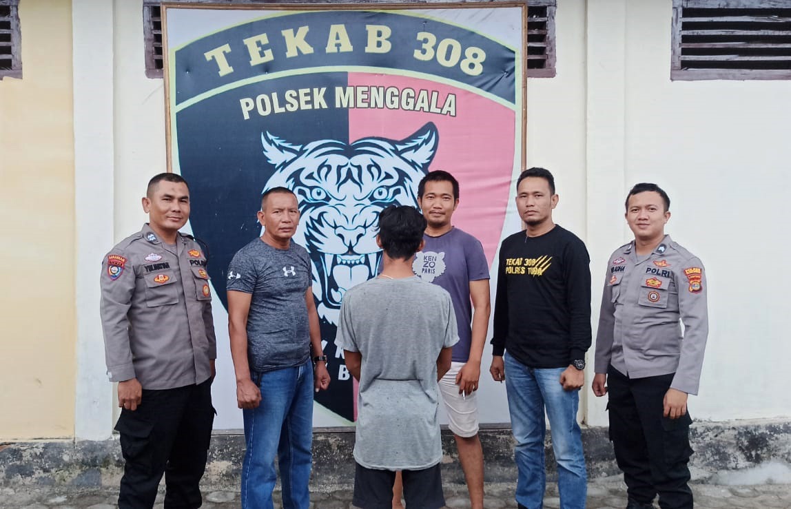 Polisi Tangkap Pelaku Curat di Kelurahan Ujung Gunung