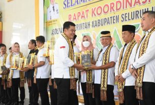 Rakor APKASI Dawam Beri Masukan Terkait Dengan Gaji P3K di Lampung Timur