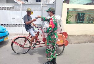 Serda Eko Gencar Laksanakan pengecekan Prokes Dan Bagikan Masker