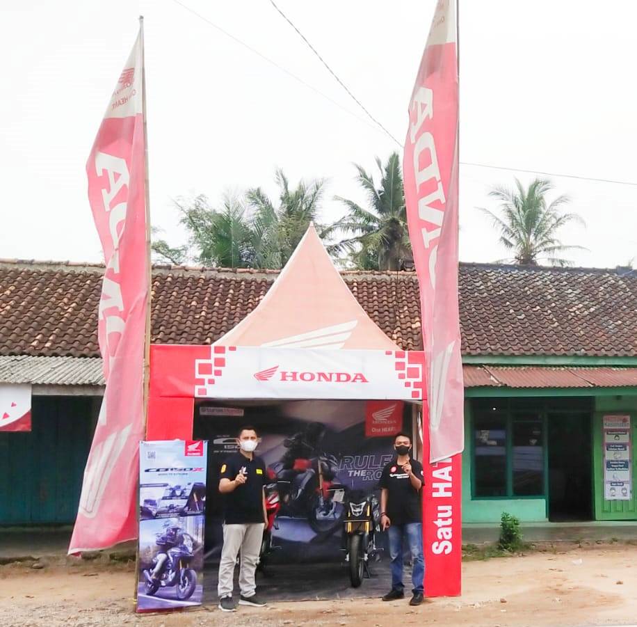 TDM Sekampung Gelar Roadshow Honda CB 150 X