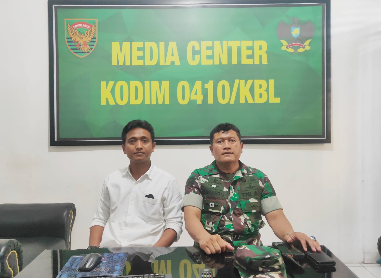 Tingkatkan Kemampuan Jurnalistik, Pendim 0410/KBL Ikuti Workshop Menulis Penerangan TNI AD