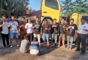 Ungkap Curat Mobil Truk di Banjar Margo, Polisi Tangkap Pelaku dan Penadah di Riau
