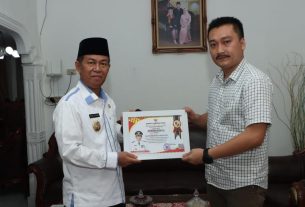 Ungkap kasus Sat Reskrim Polres Lampung Utara Dapatkan Penghargaan dari Bupati