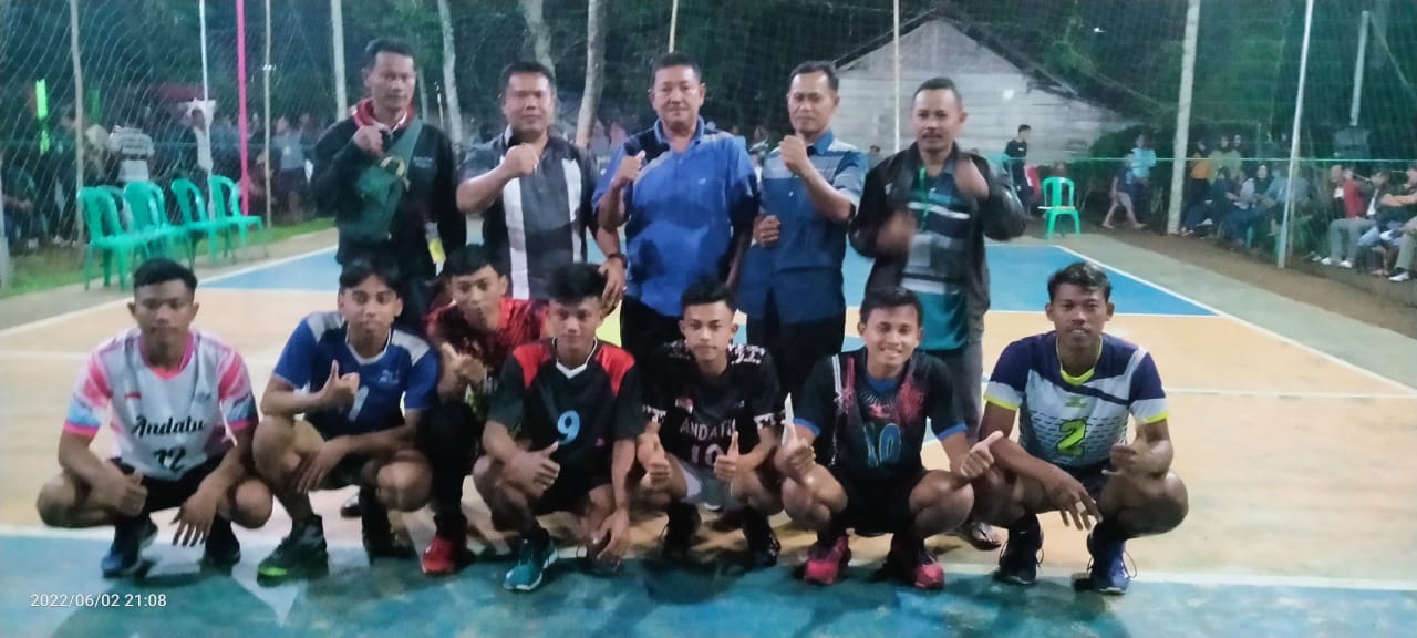 Peringati Bulan Bung Karno Joni Saputra Gelar Event Turnamen Bola Volly