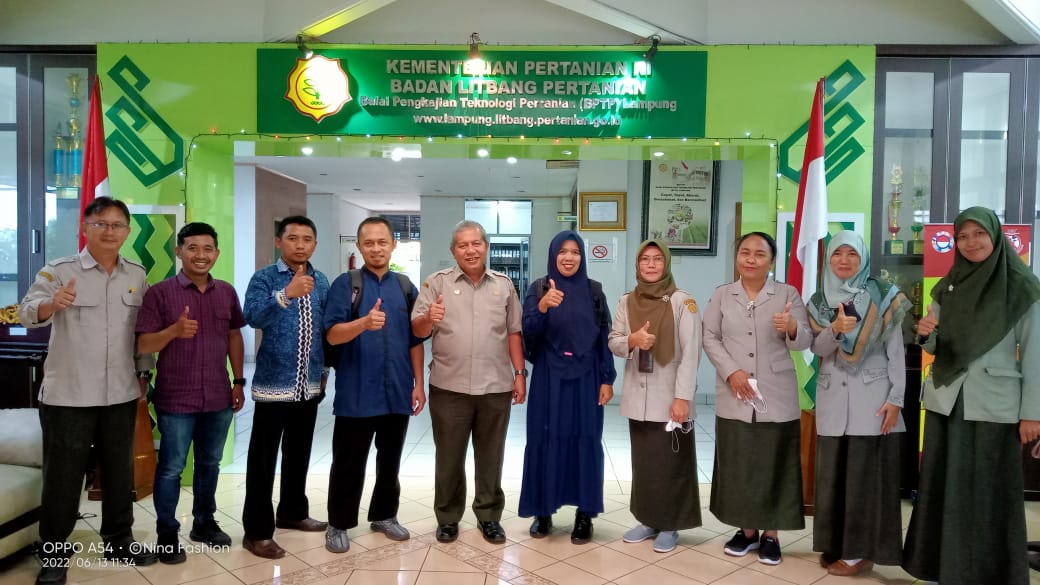 BPTP Lampung Sambut Baik Prodi Sistem Komputer Jalin Kerja Sama Penelitian Bidang IoT