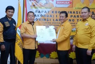 Berbenah Songsong Pemilu, Ini Nahkoda 9 DPC Partai Hanura se-Lampung