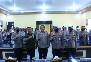 Bid Propam Polda Lampung Gelar Pembinaan Etika Profesi