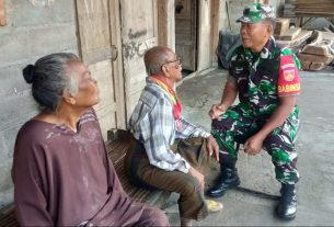 Dengan Komunikasi Sosial, Pererat Hubungan Emosional Antara Babinsa Dengan Warga