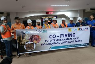 Gantikan Batu Bara, PLN Sukses Gunakan 100 Persen Biomassa Jadi Bahan Bakar PLTU Tembilahan