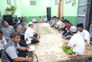 Keluarga Besar Kodim 0735/Surakarta Gelar Nyasinan atas Wafatnya Sertu Lalu Adijaya Sampurna