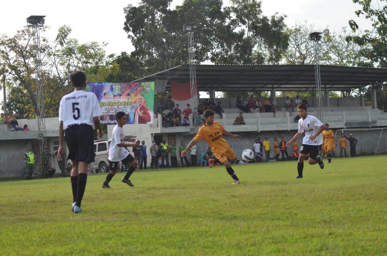 Liga Santri Piala Kasad 2022 Wilayah Kodim 0813 Bojonegoro Masuk Babak Penyisihan