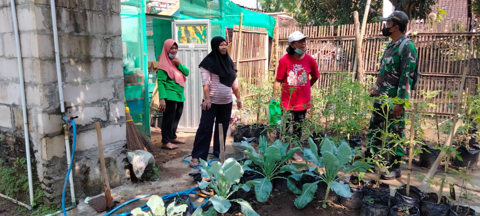 Melalui Komsos Babinsa Jebres Beri Motivasi kepada Warga Binaan