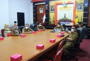 Pemprov Lampung Mengikuti Acara Penandatanganan Nota Kesepahaman Percepatan Penyelenggaraan Mal Pelayanan Publik dan Pengarahan Wakil Presiden
