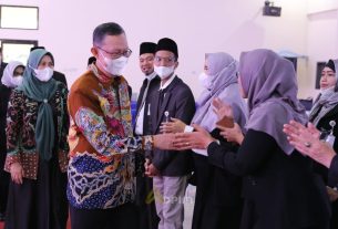 Pengukuhan Pengurus DPW Komnasdik Lampung 2022-2027, Gubernur Arinal Dukung Komitmen Pengurus dalam Menjawab Tantangan SDM Masa Depan