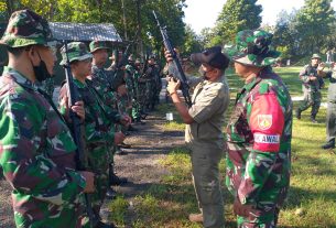 Pertajam Naluri Tempur Prajuritnya, Kodim 0735/Surakarta Gelar Latihan Menembak