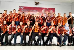 Pimpin Pleno, Rycko Menoza Serahkan SK Pengurus Pemuda Pancasila Lampung