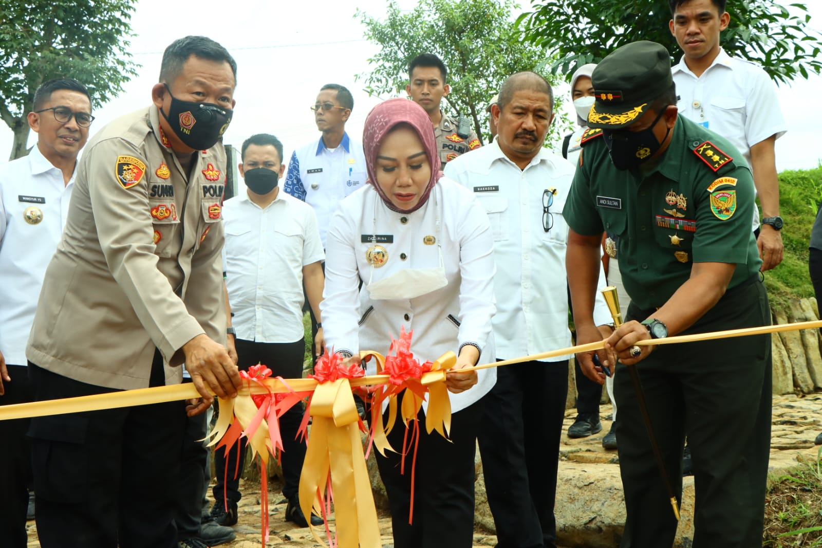 Polres Tubaba dan PPBI Gelar Kontes Bonsai Sambut Hari Bhayangkara ke 76