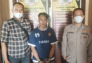 Polsek Dente Teladas Tangkap Pencuri Yang Beraksi di Areal Tambak Udang