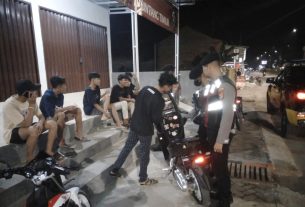 Samapta Polres Tulang Bawang Gelar Patroli Hunting Cegah C3 dan Street Crime, Berikut Lokasinya