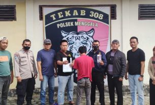 Satu dari Dua Pelaku Curat Rumah di Ujung Gunung Menggala Ditangkap Polisi