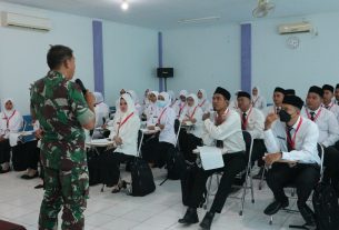 Sebagai Cikal Bakal Mesin Pemerintahan, CPNS Aceh Barat Dibina Oleh Perwira Kodim 0105/Abar Kapten lnf Herinizal