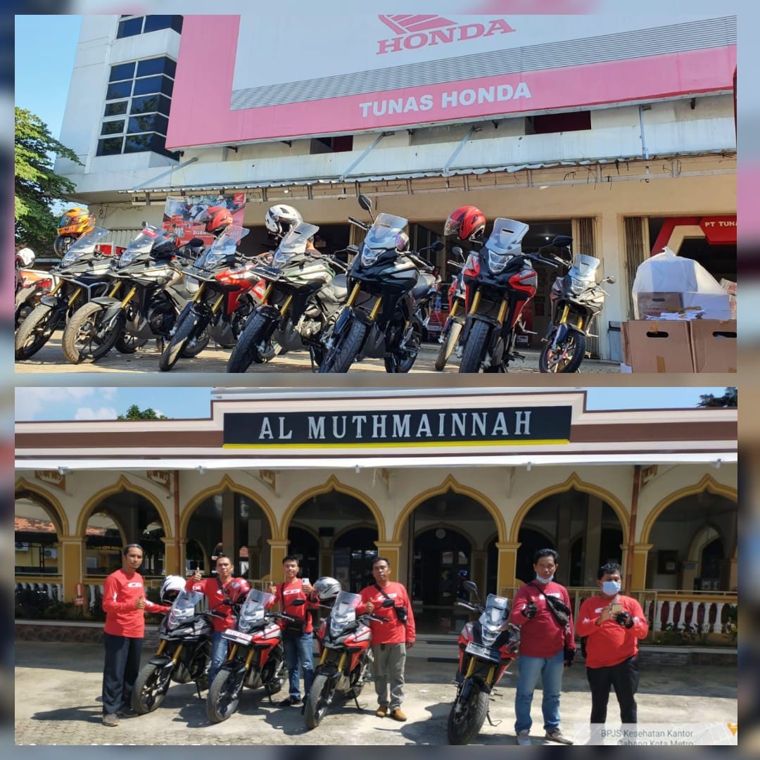 TDM SEKAMPUNG GELAR ROADSHOW HONDA CB 150 X HUNTER