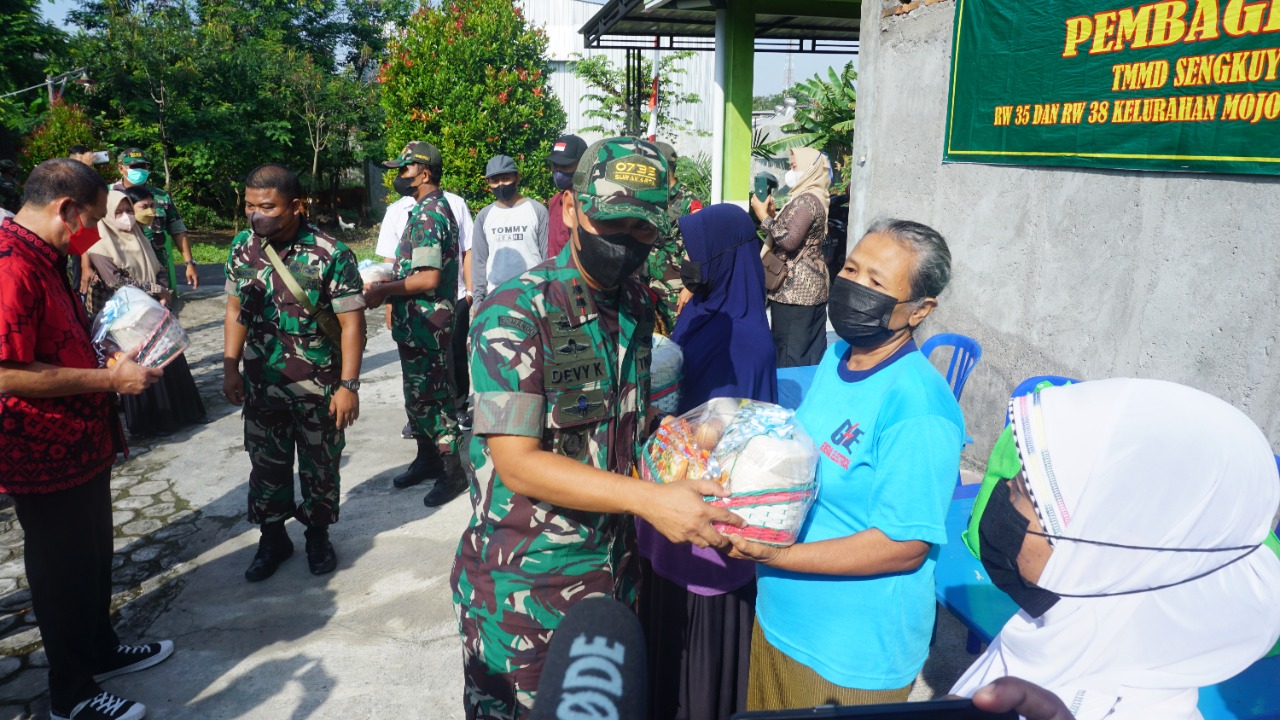 TMMD Sengkuyung Tahap I di Wilayah Kodim 0735/Surakarta Resmi Ditutup, Sasaran Selesai 100 %