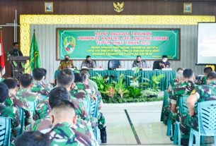 Tunjang Kesejahteraan Anggota, Primkop Kodim Bojonegoro Gelar RAT Tutup Buku 2021