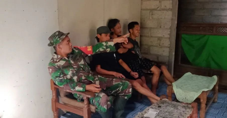 Upaya Babinsa Deteksi Dan Cegah Dini Keadaan Diwilayah