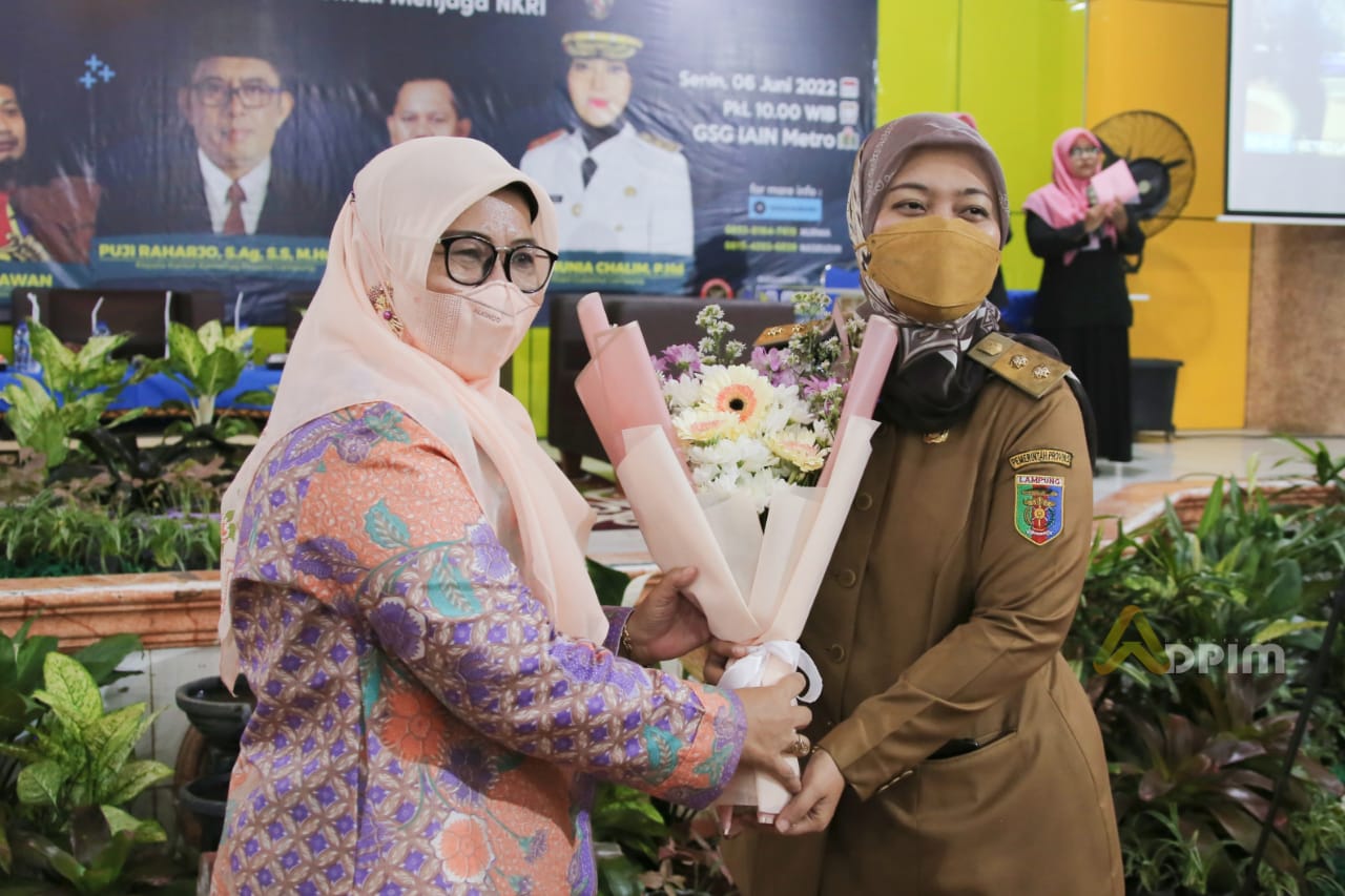 Wagub Chusnunia Buka FGD MKKS dan MKKM 2022 se-Provinsi Lampung di Kota Metro