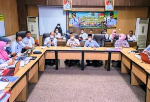 Bupati Dawam Pimpin Rapat Bedah Hasil Input Evaluasi Kabupaten Layak Anak 2021