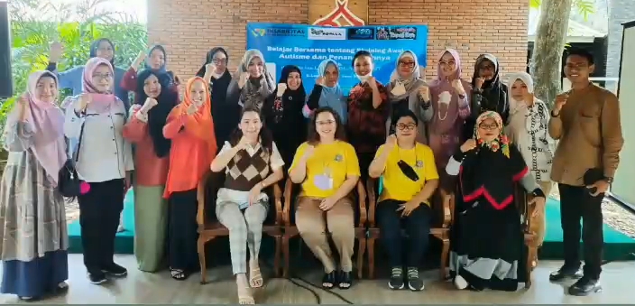 Workshop Skrining Awal Autisme, Ketua PKDL Harapkan Penderita Autisme di Lampung Mendapatkan Penanganan Yang Baik