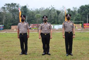 13 Personel Polres Tubaba Naik Pangkat