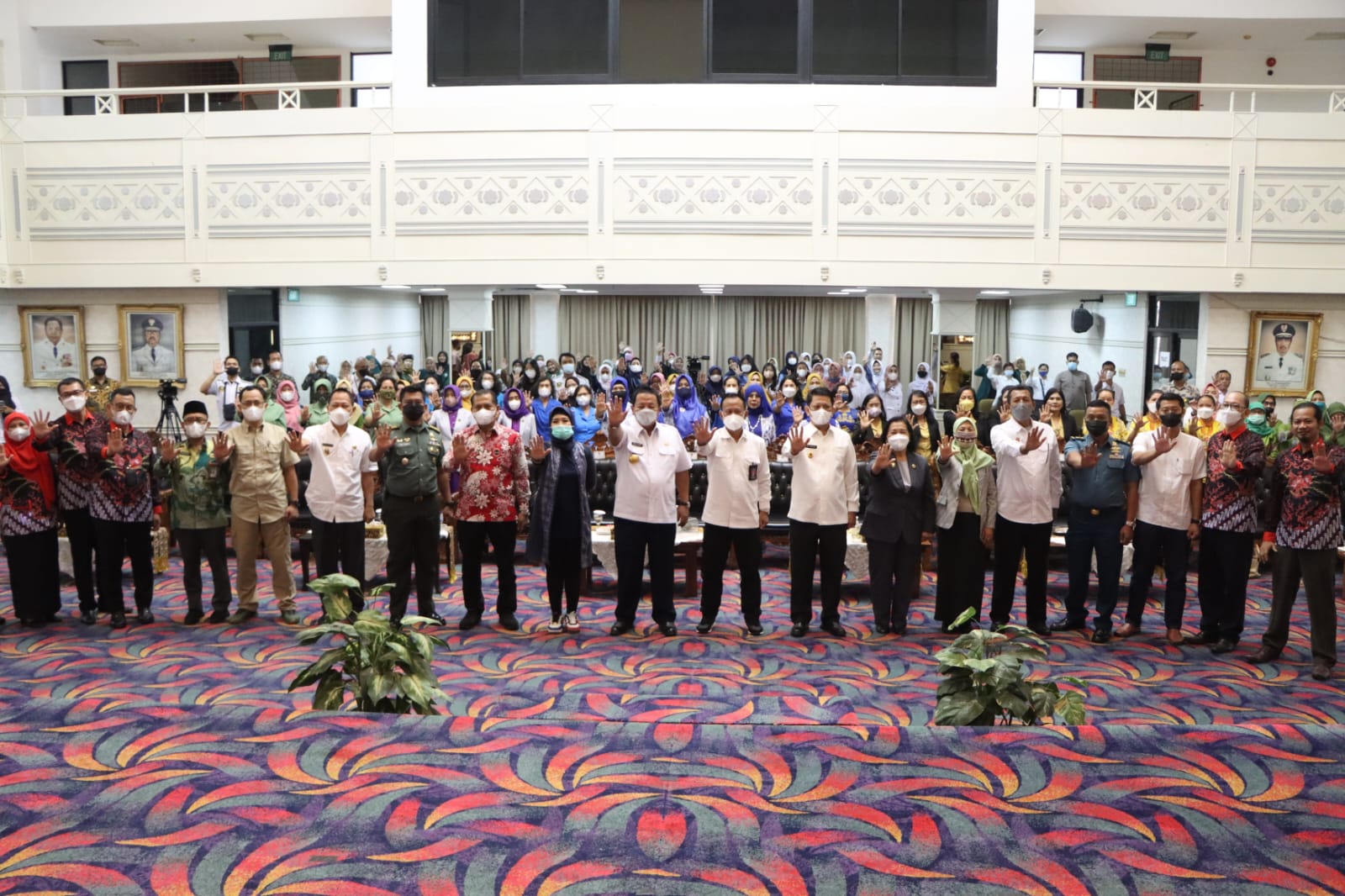 Gubernur Arinal Djunaidi Buka Acara Perempuan TOP Viralkan Perdamaian Dalam Pencegahan Terorisme Dan Radikalisme